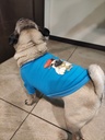 Abrigo estampado Pug 10408