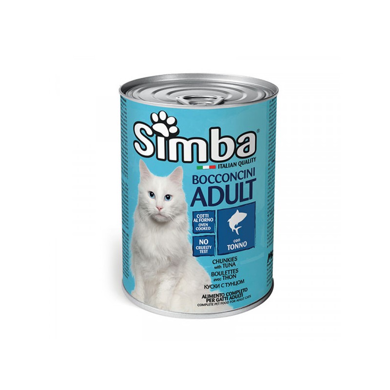 Alimento húmedo para Gatos Simba Sabor Atún 415g