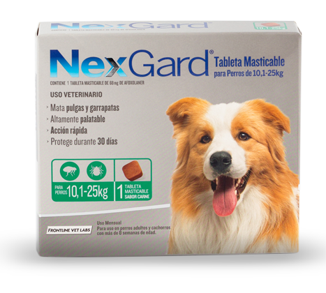 NexGard 10.1-25kg (Verde)