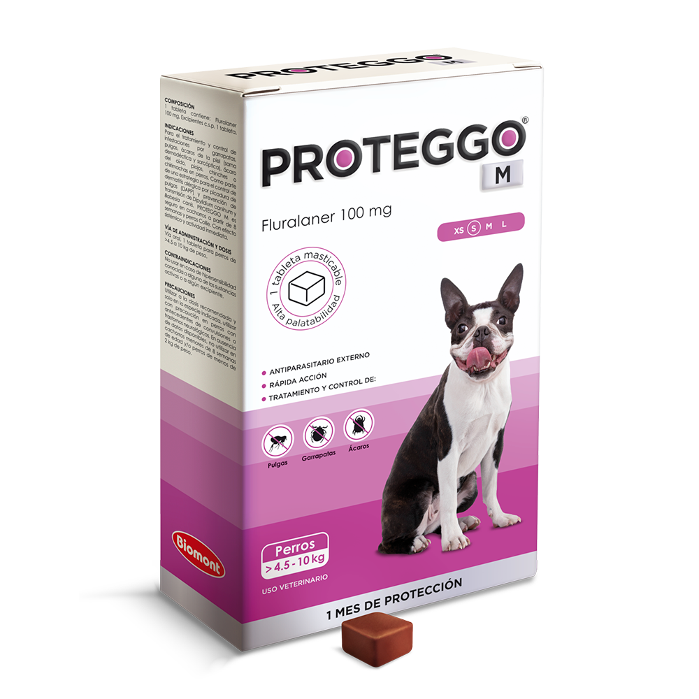 Proteggo M 4.5 a 10 kg (Antipulgas)