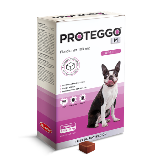 Proteggo M 4.5 a 10 kg (Antipulgas)